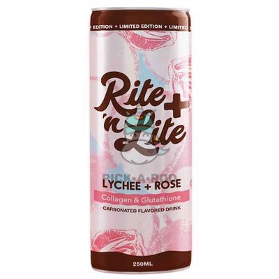 Rite ‘n Lite Lychee + Rose Carbonated Drink | PICK.A.ROO