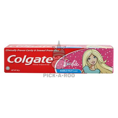 Colgate Barbie Bubble Fruit Toothpaste | PICK.A.ROO
