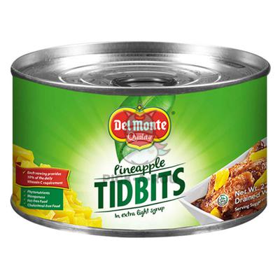 Del Monte Pineapple Tidbits in Extra Light Syrup | PICK.A.ROO