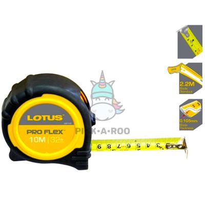 Lotus Proflex Steel Tape Measure 10 Meters | PICK.A.ROO