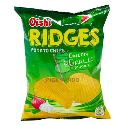 Ridges Potato Chips Onion & Garlic Flavor | PICK.A.ROO