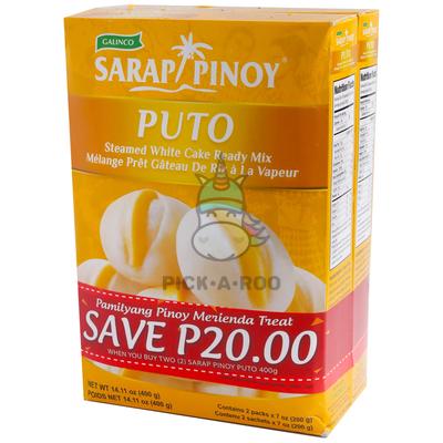 Sarap Pinoy Puto Steamed White Cake Ready Mix 400G Buy 2 Save P20 ...