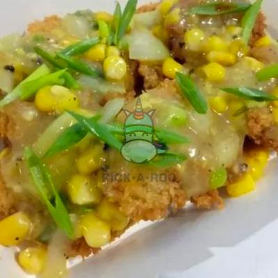 Fish Fillet Corn Sauce | PICK.A.ROO