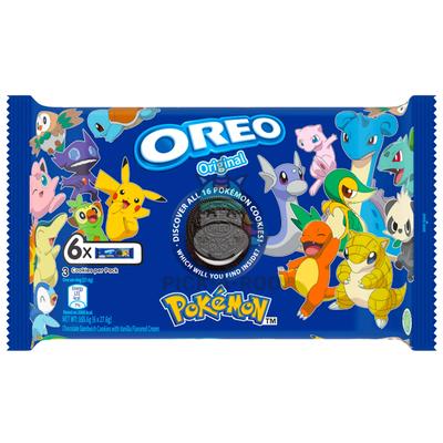 Oreo Pokemon Budget Pack Original Vanilla Cream Sandwich Cookies | PICK ...