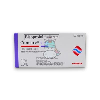Concore Bisoprolol Tablet - 5Mg | PICK.A.ROO