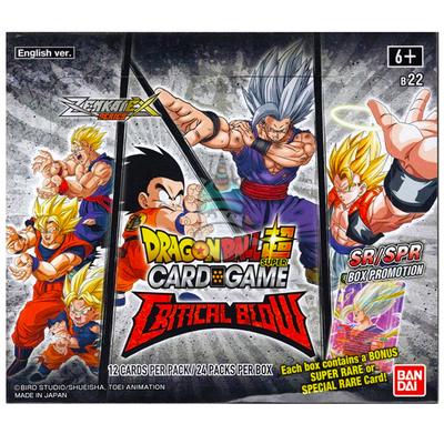 Dragon Ball Super Card Game Critical Blow Booster Box B22 (English Ver.) |  PICK.A.ROO"
