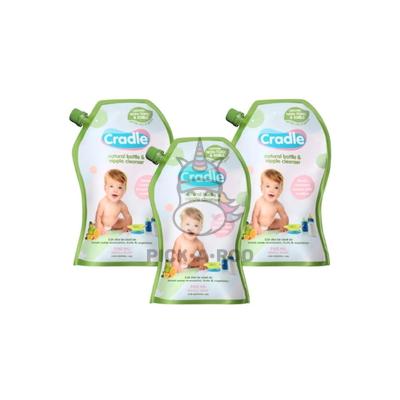 Cradle Baby Bottle and Nipple Cleanser Refill (3 x 700mL) | PICK.A.ROO